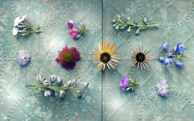 Zomerboeket uit eigen tuin