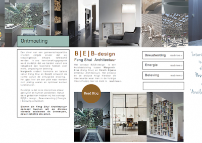 Promotionele bedrijfsblog voor BEB-design