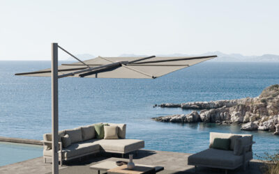 Zomerproof met Solaz zweefparasol